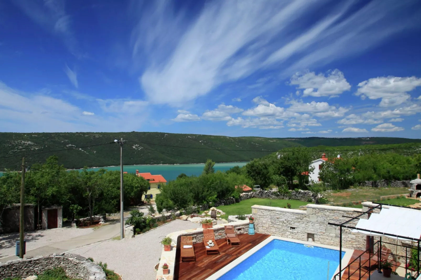 Villa Gelci-Aussicht Sommer