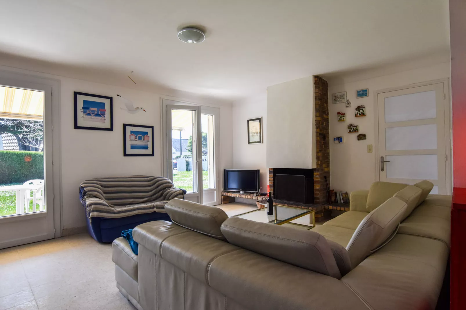 Maison de vacances à 300m mer - Pénestin-Wohnzimmer