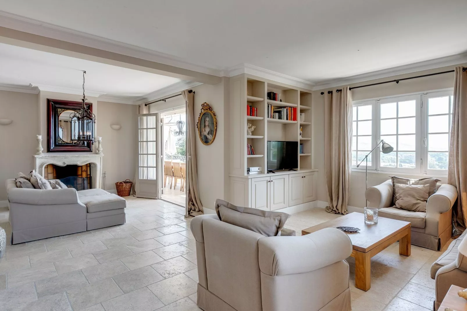 Villa Marguerite Sea View-Salon