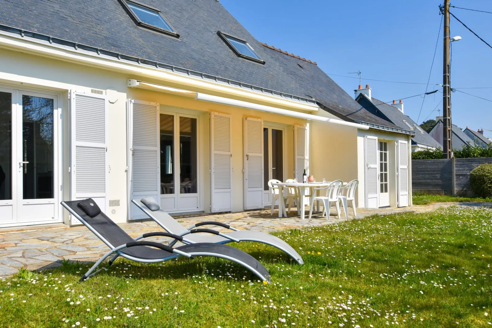 Maison de vacances à 300m mer - Pénestin-Gärten Sommer
