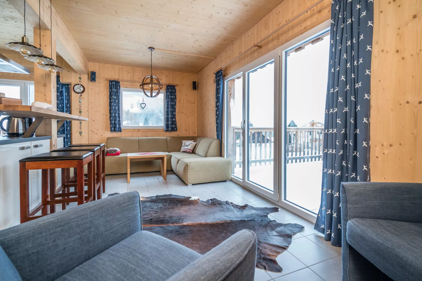 Chalet Bärenschanze-Living room