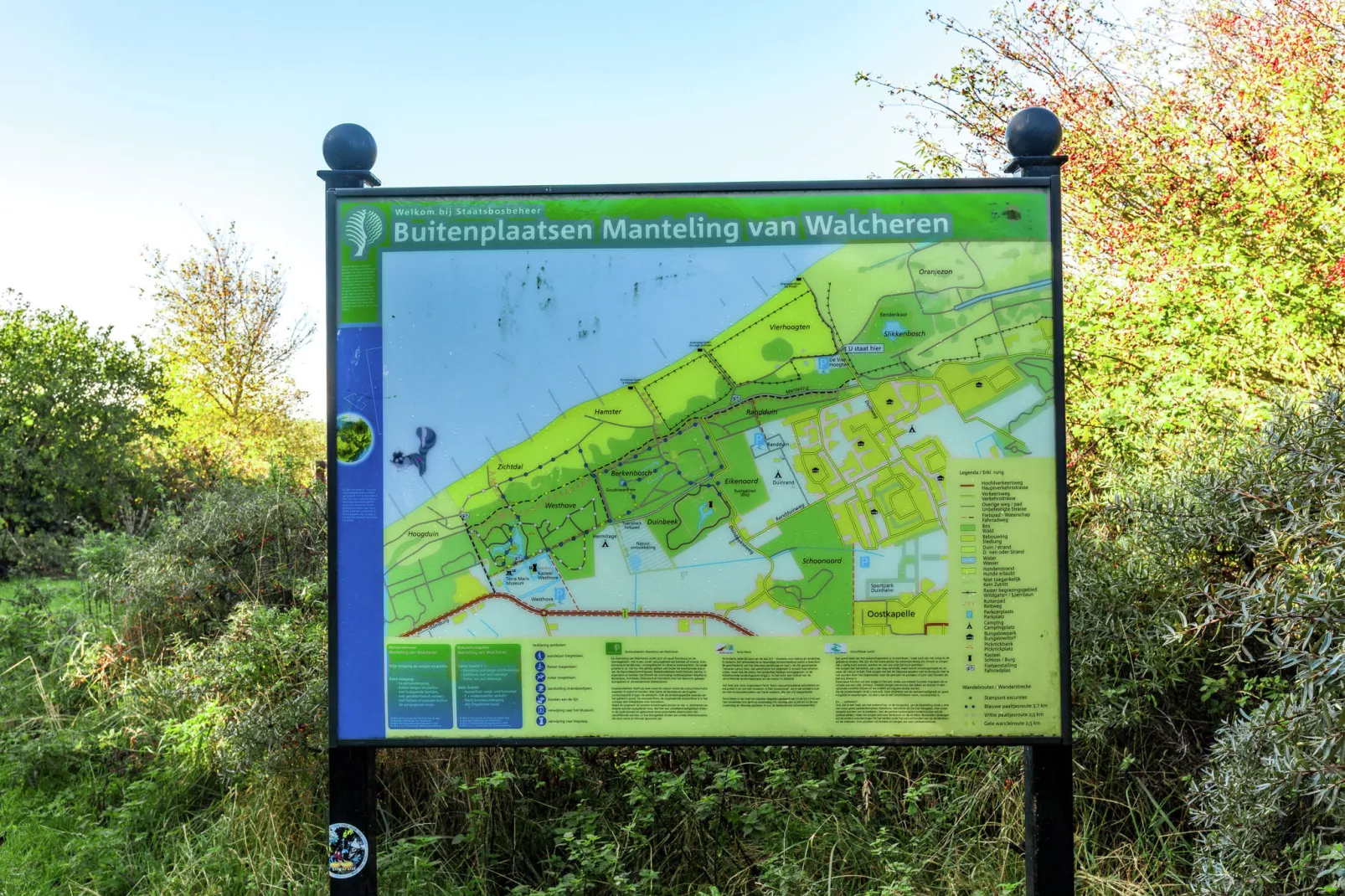 Vier Duinen-Areas summer 1km