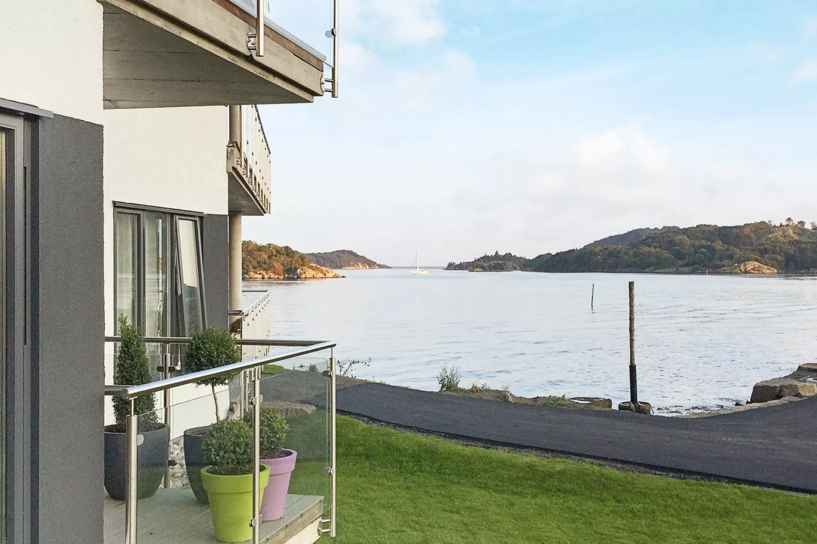 6 person holiday home in FARSUND-Water view