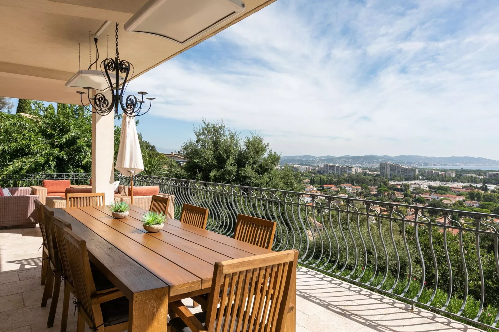 Villa Marguerite Sea View-Balcon-terrasse