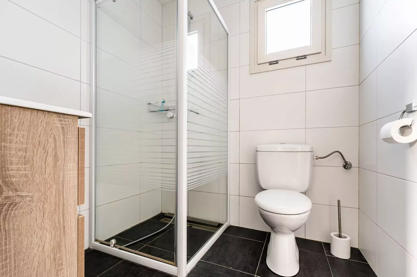 Luxe Chalet 15 in Bantega met sloep 8pax-Bathroom