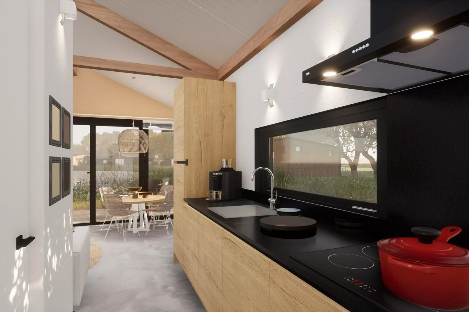 Lakeside Resort Brielle 1-Kitchen