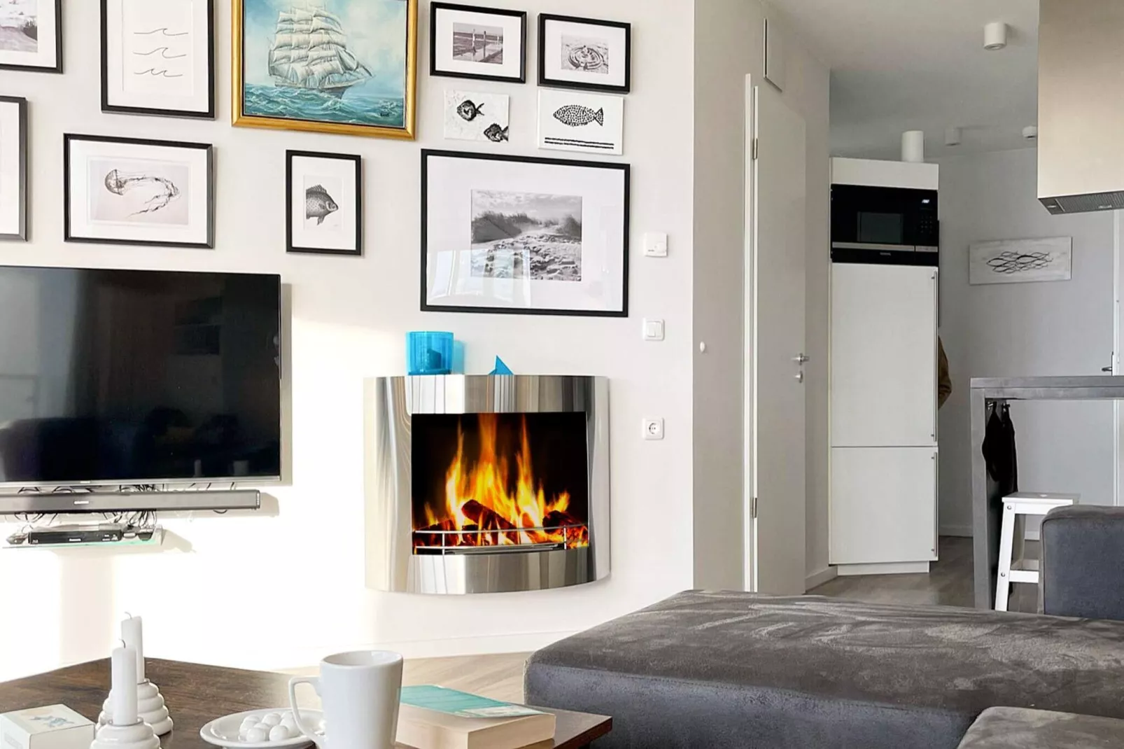 Apartment mit Ostseeblick-Sandpieper-Indoor