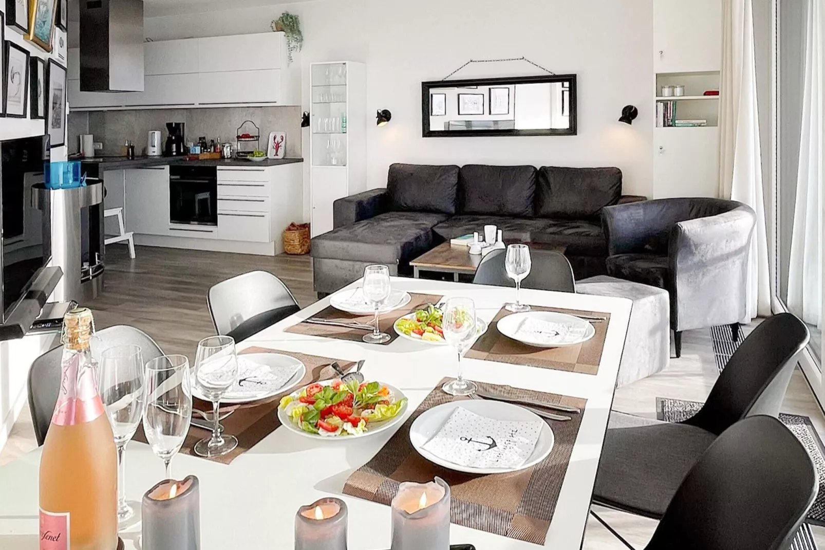 Apartment mit Ostseeblick-Sandpieper-Indoor