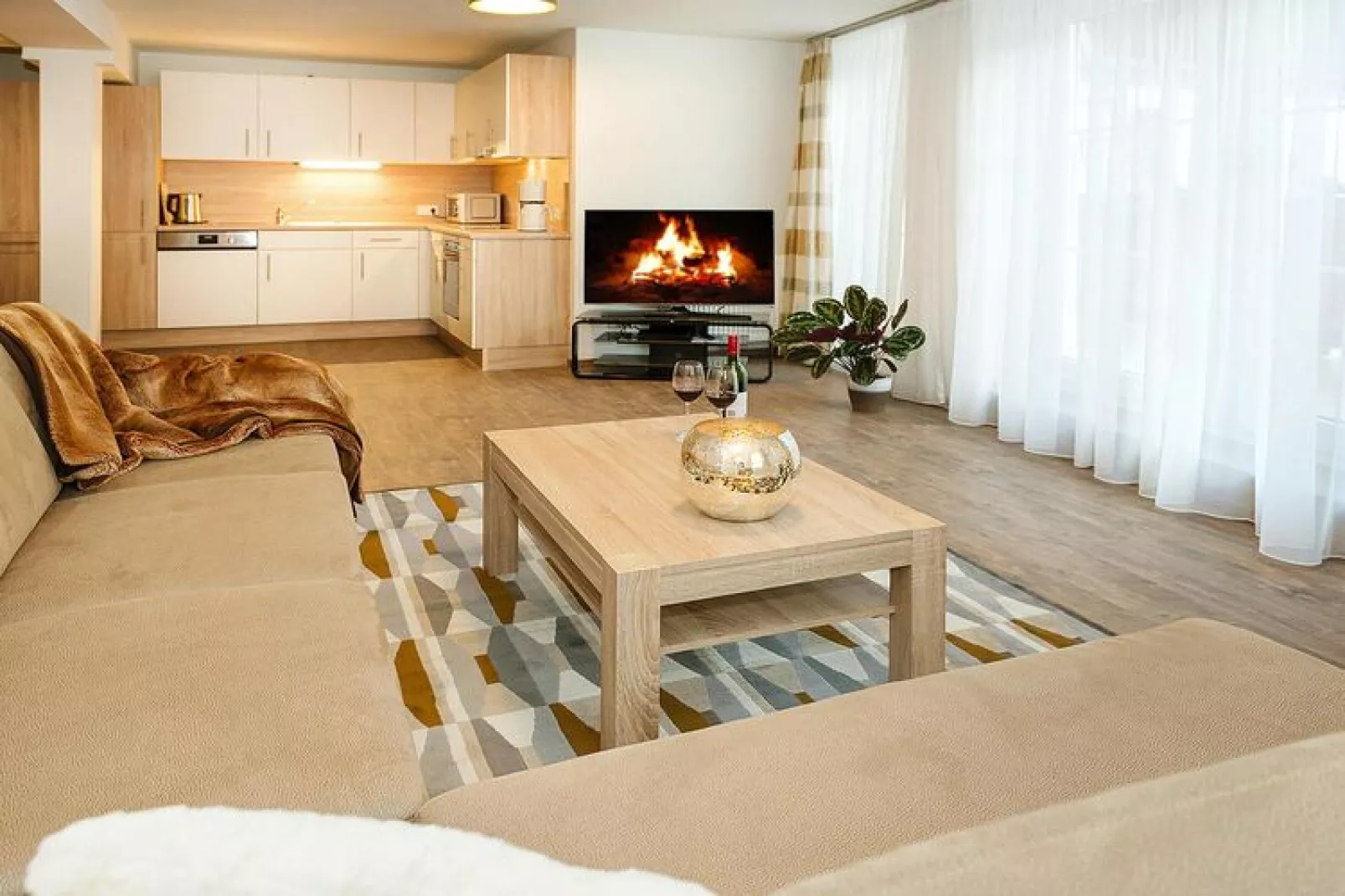 Brunner Apartments-Living room