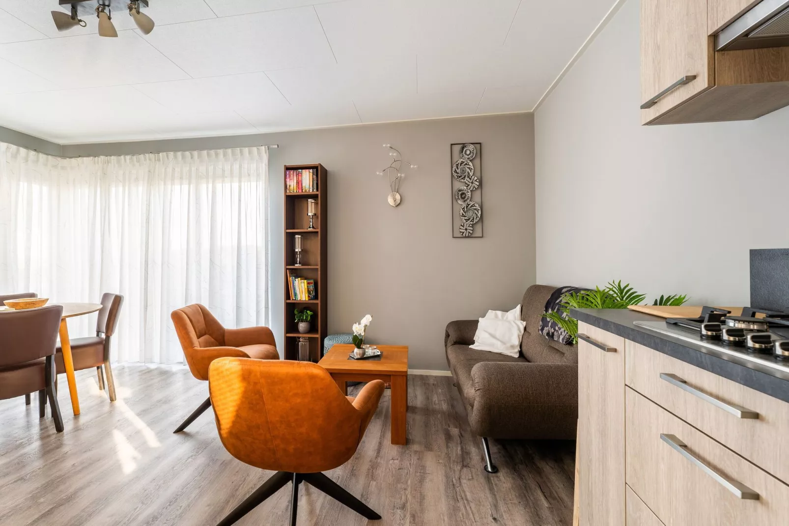 Tsjongerzicht 1-Wohnzimmer