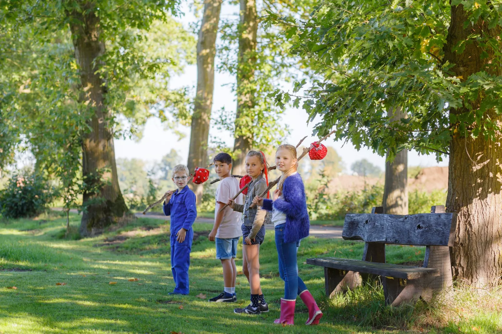 Landrijk de Reesprong 2-Areas summer 1km