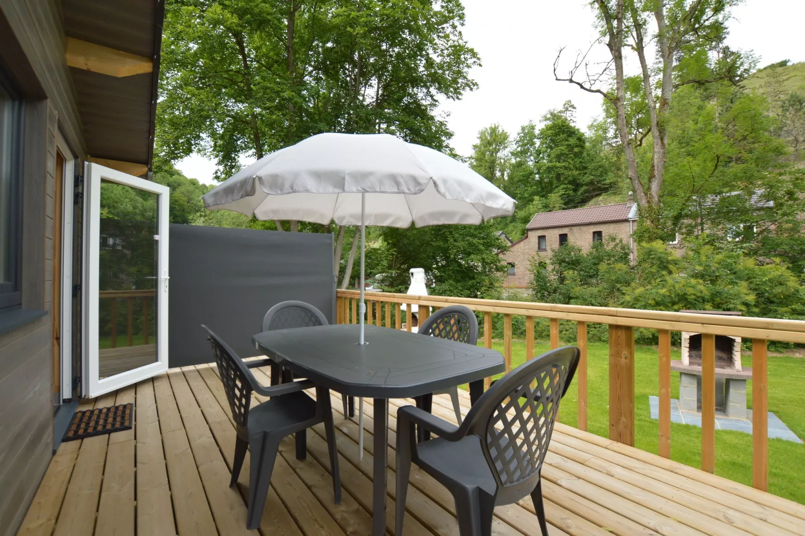 Le Chalet Chaleureux B-Terrace balcony