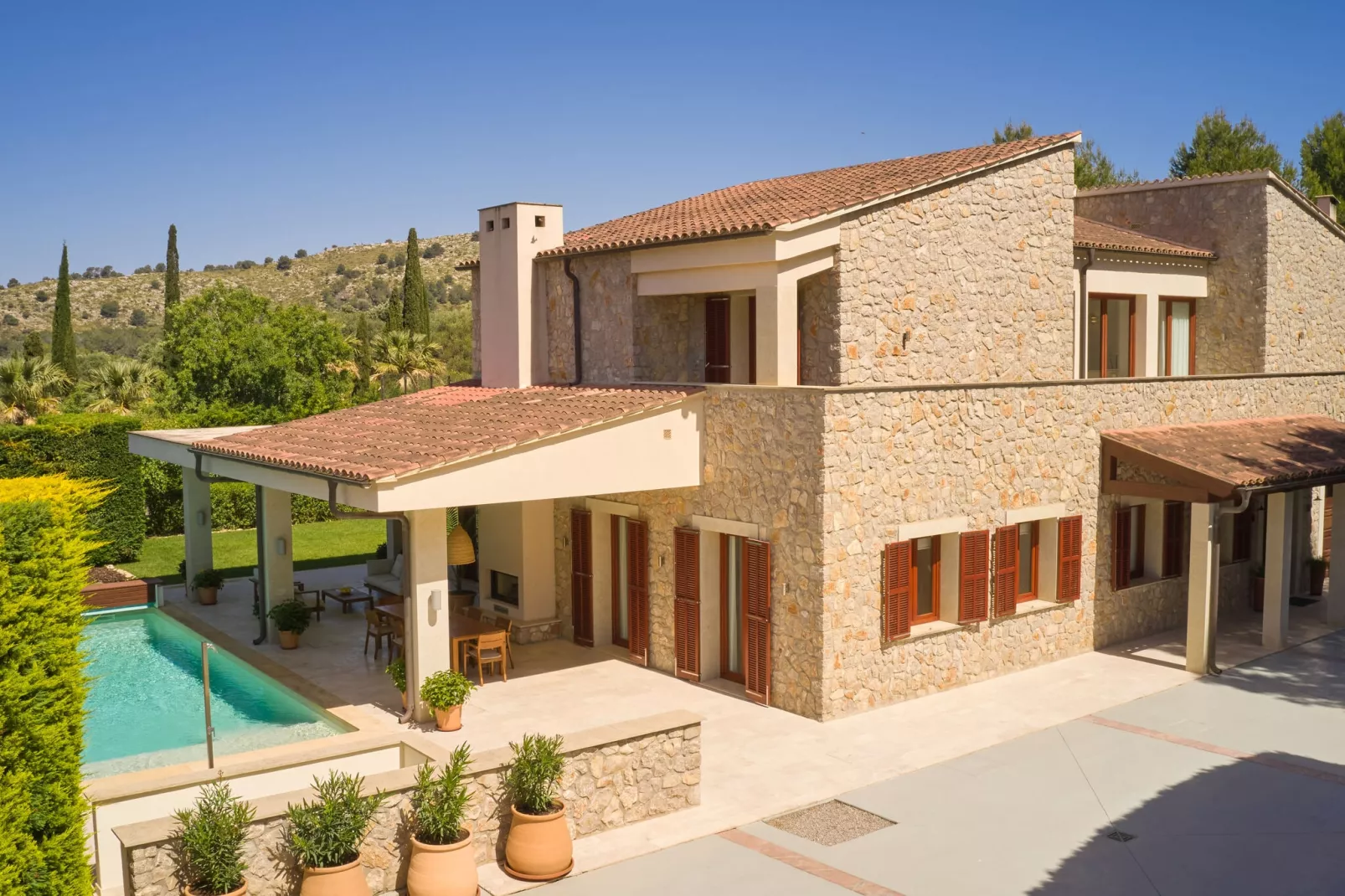 Villa Ruby-View summer