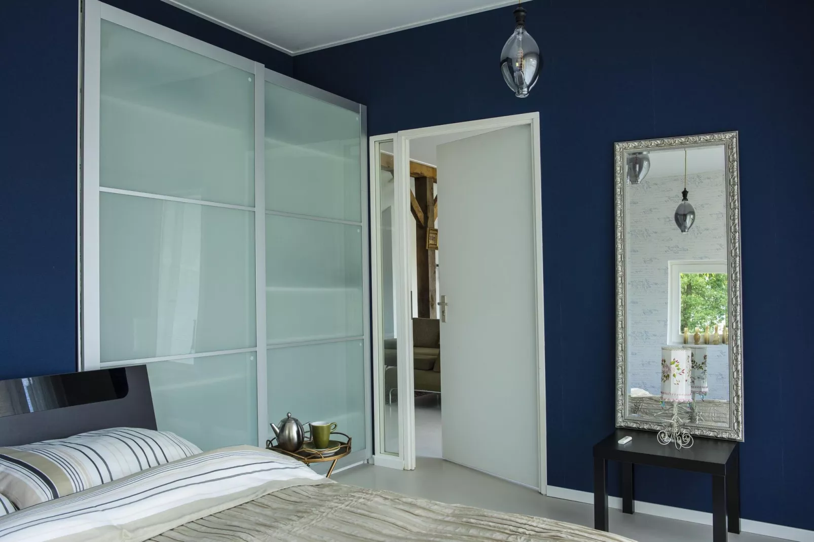 Design Farmers Barn Twente met Hottub-Bedroom
