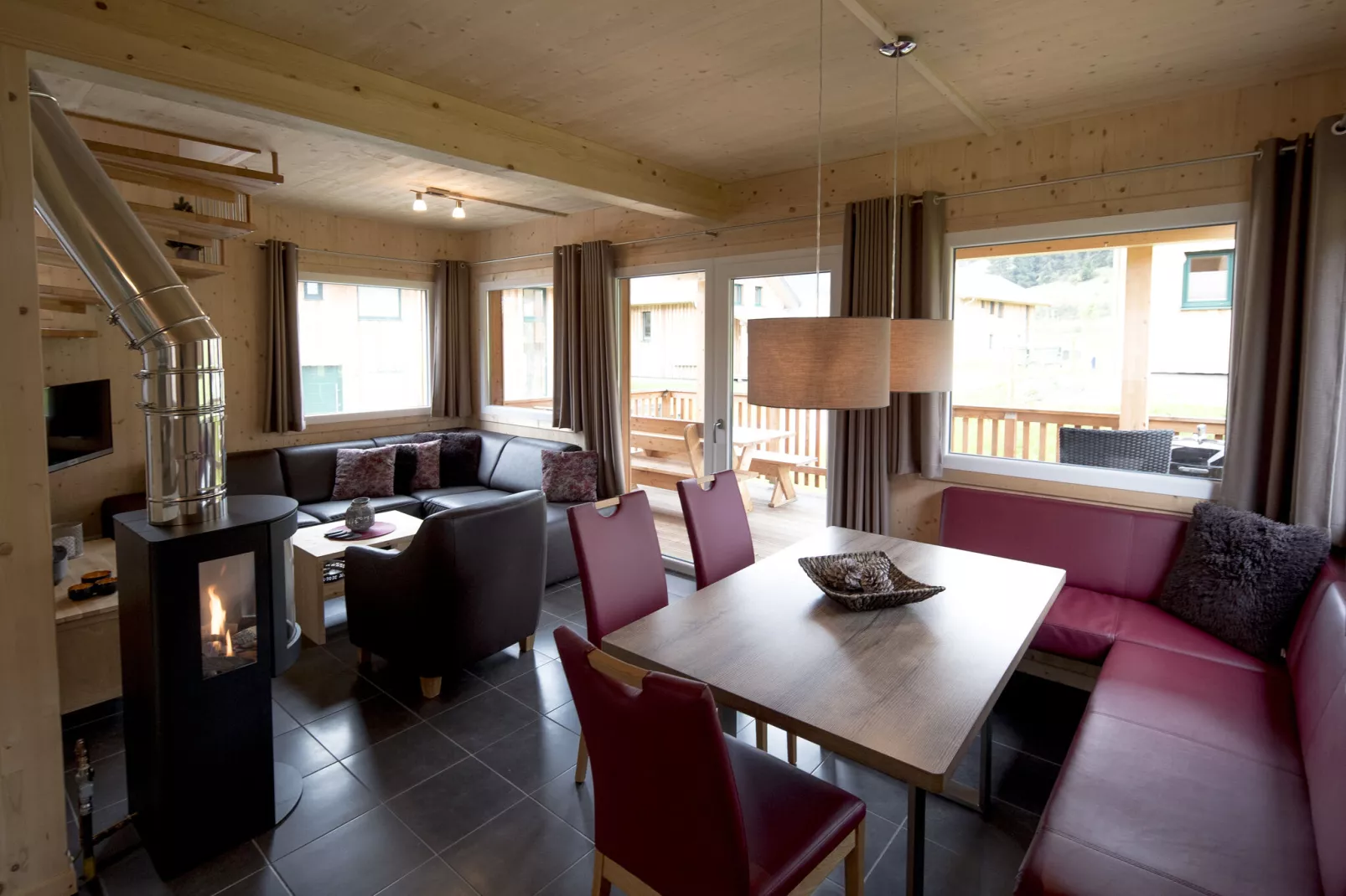 Kreischberg Chalets 9-Wohnzimmer