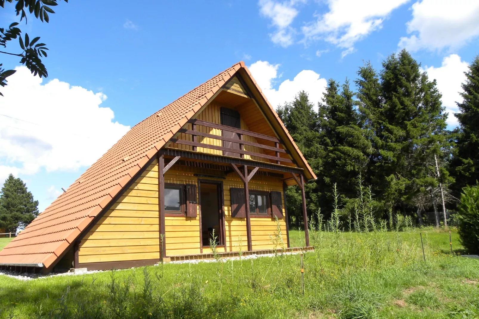 Chalet - LA HOUBE DABO-Exterior summer