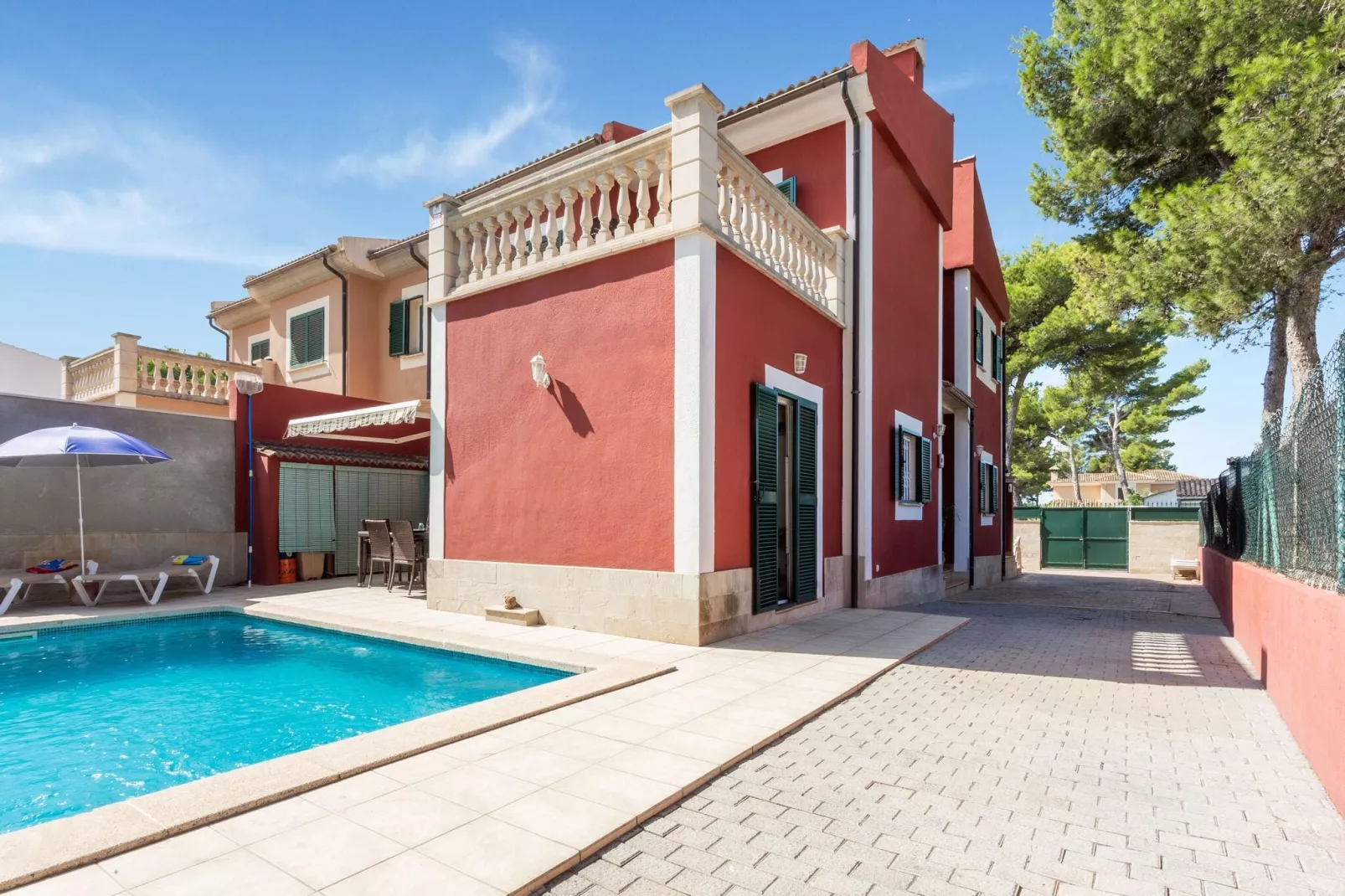 Villa Malen's Mallorca-Außenbereich Sommer