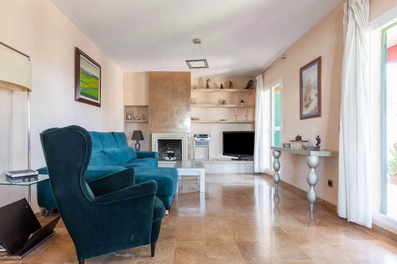 Villa Malen's Mallorca-Wohnzimmer