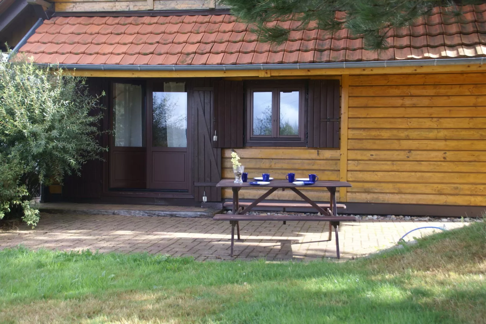 Chalet - LA HOUBE-Terrace balcony