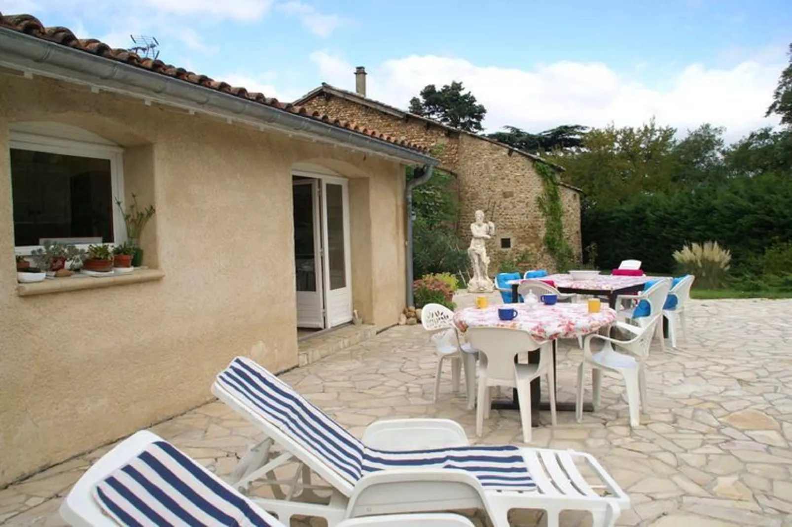 Maison de vacances - ALIXAN-Terrassenbalkon