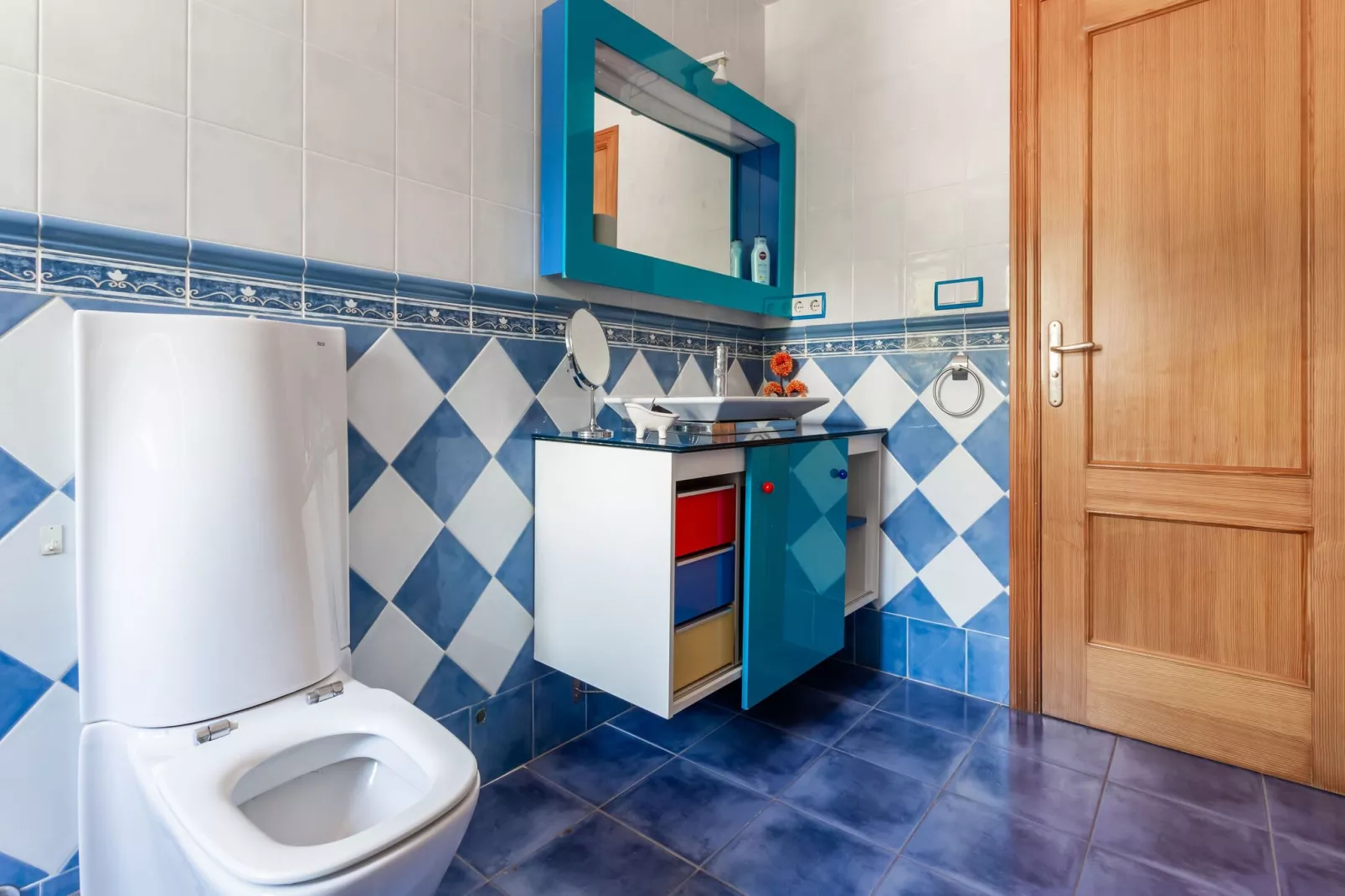 Villa Malen's Mallorca-Badezimmer