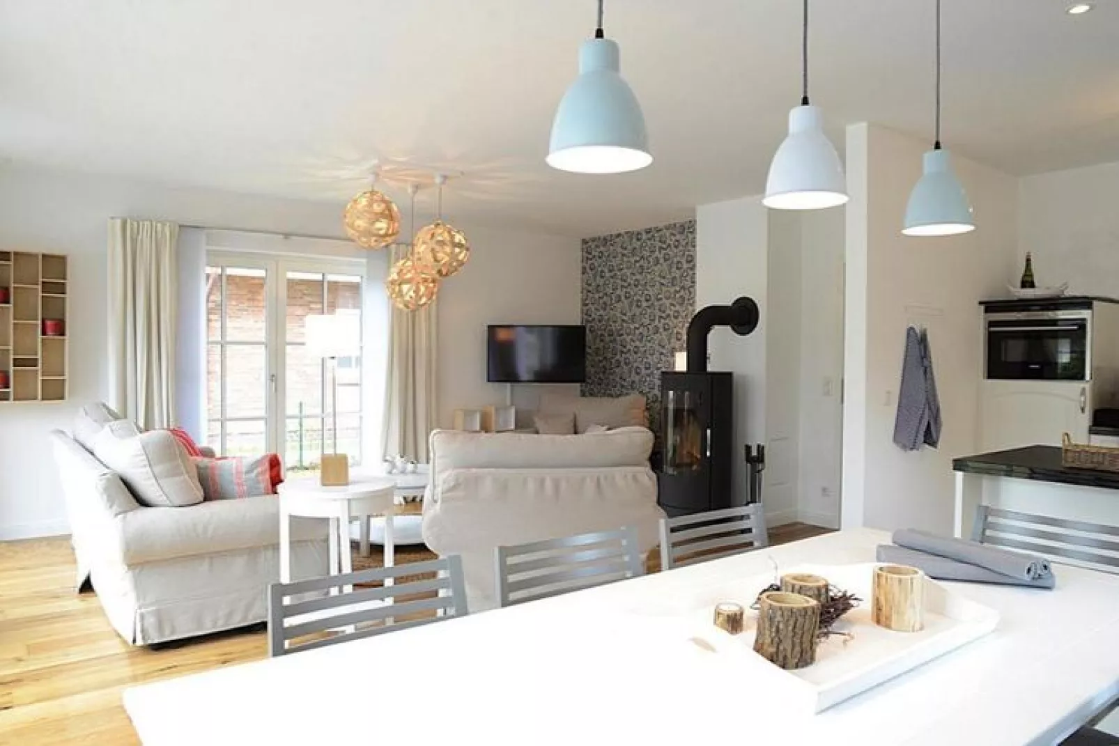 Ferienwohnung in Wyk auf Föhr - Brandente 8 Pers-Living room