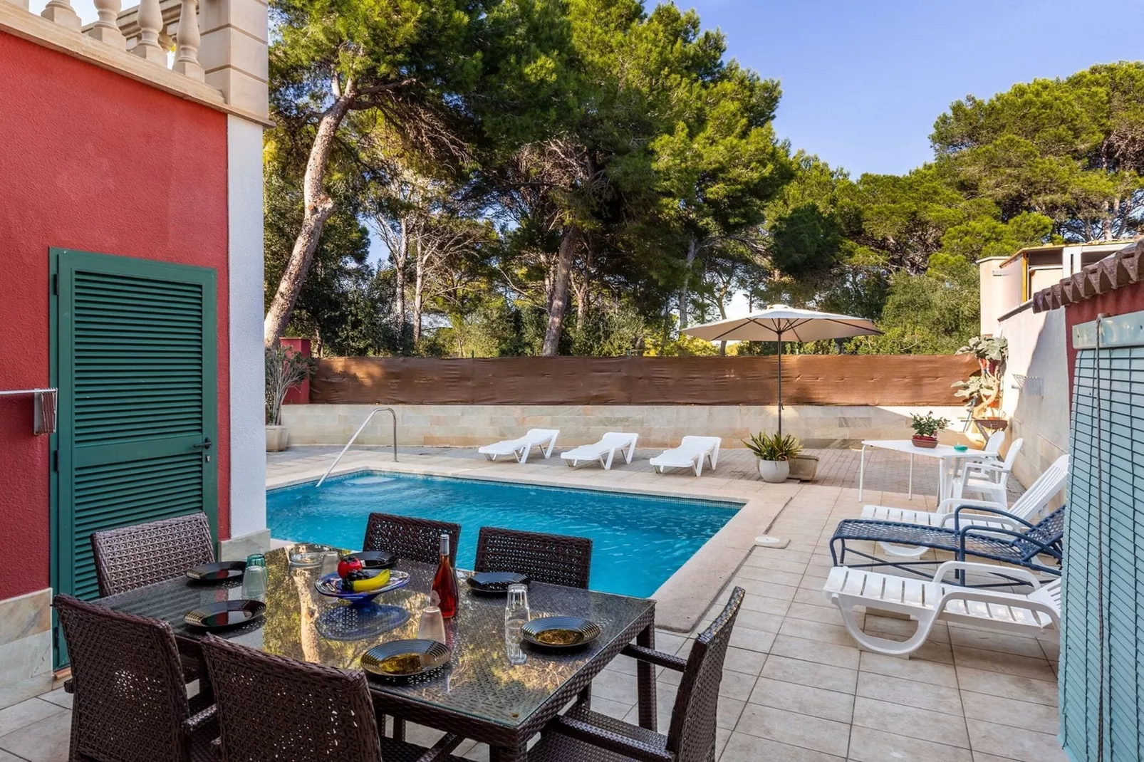 Villa Malen's Mallorca-Terrassenbalkon