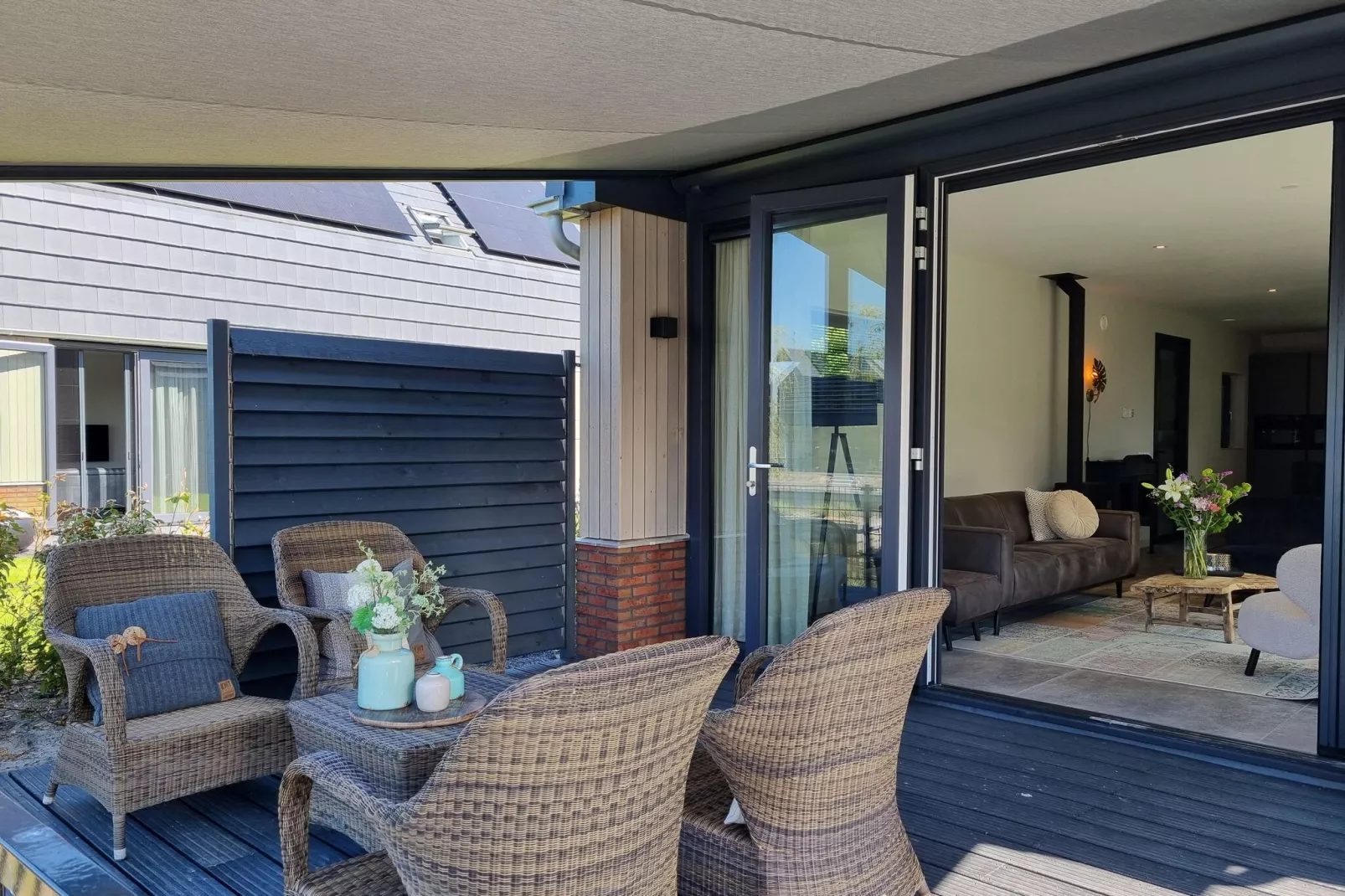 Watervilla Seis-Terrace balcony