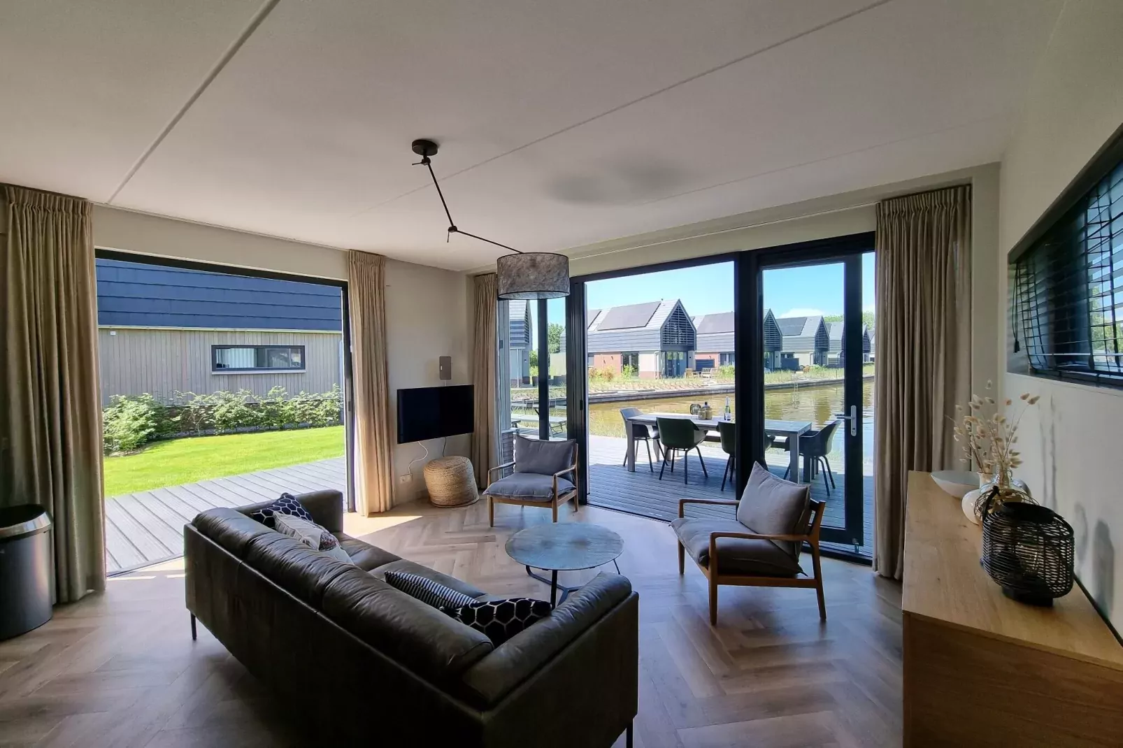 Watervilla Acht-Wohnzimmer