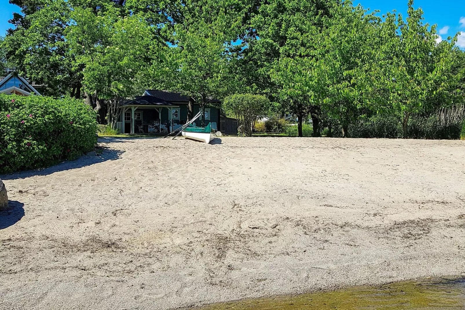 4 person holiday home in SÖLVESBORG-Water view