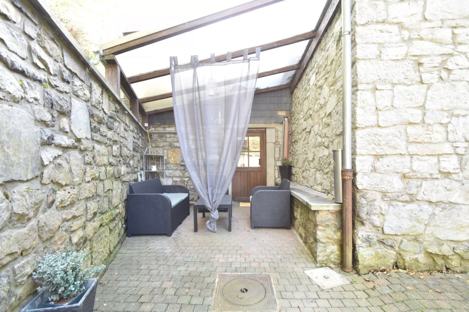 La Maison au Ruisseau-Balcon-terrasse