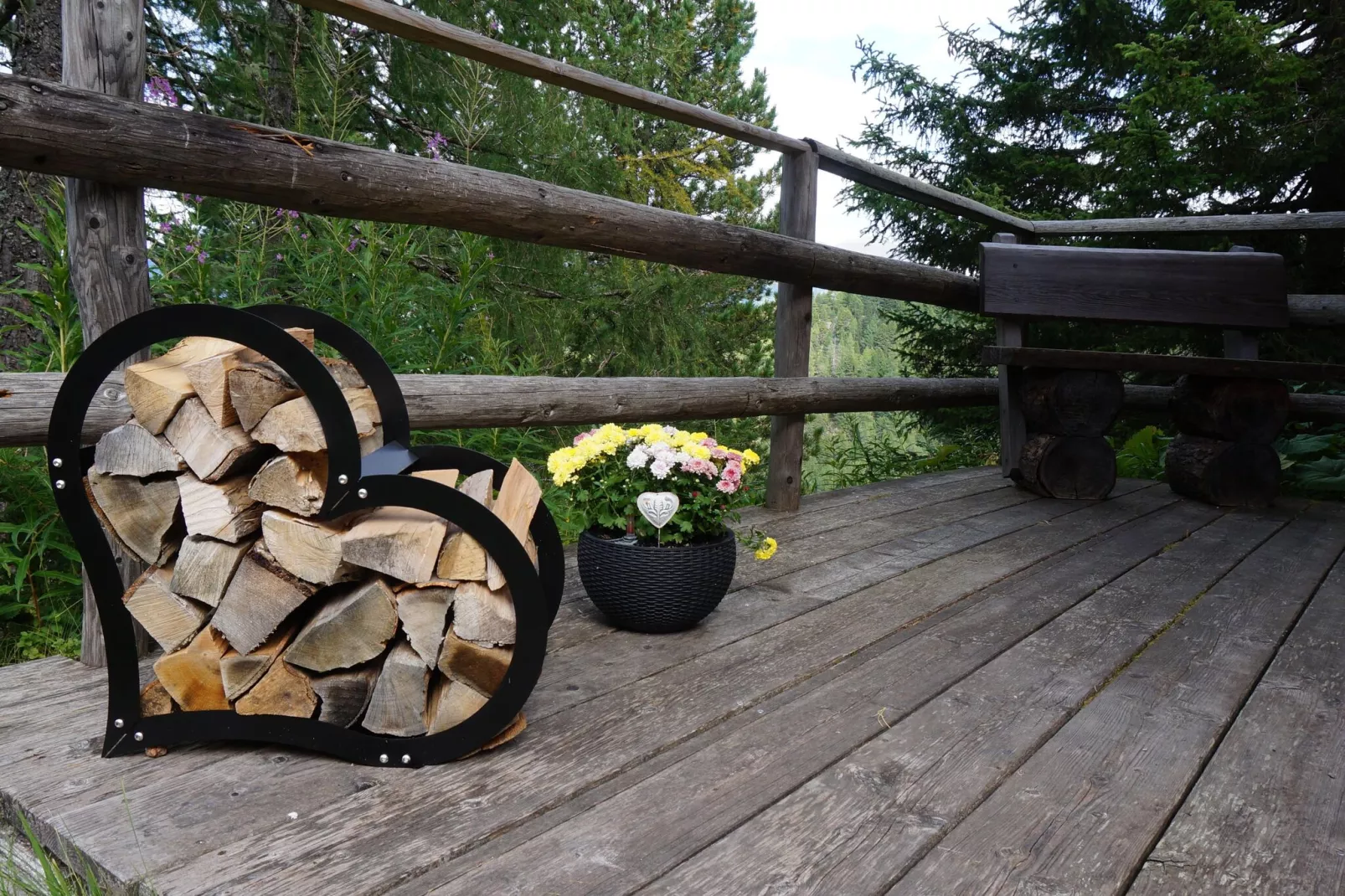 Chalet Bergliebe-Terrace balcony