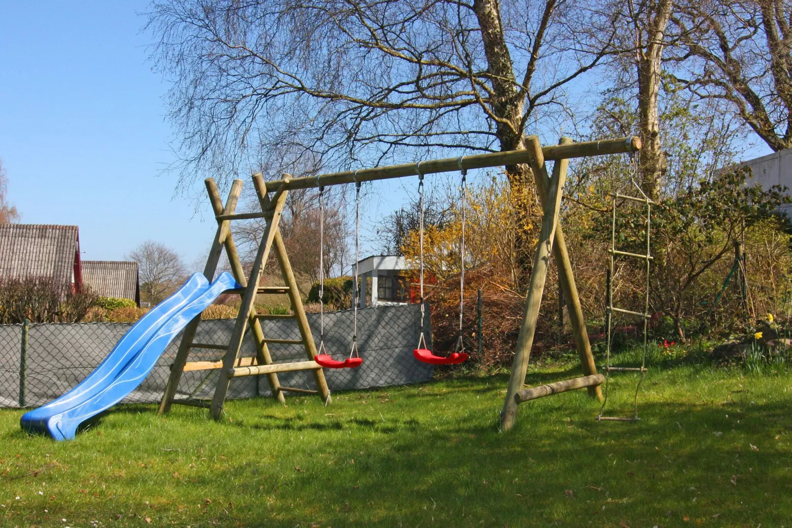 Ferienhaus Damp 90 qm 4 Personen-Außenbereich Sommer
