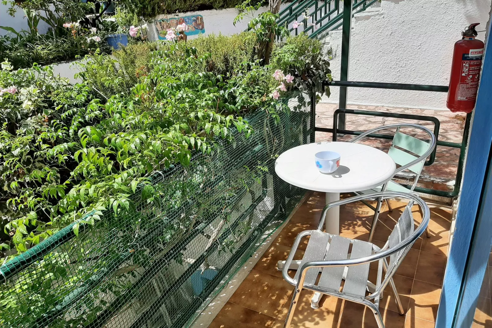 Andromaches Apartments Apartment A-Terrasse / balcon