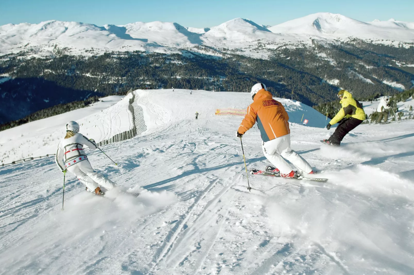Chalet Almblick-Area winter 1km