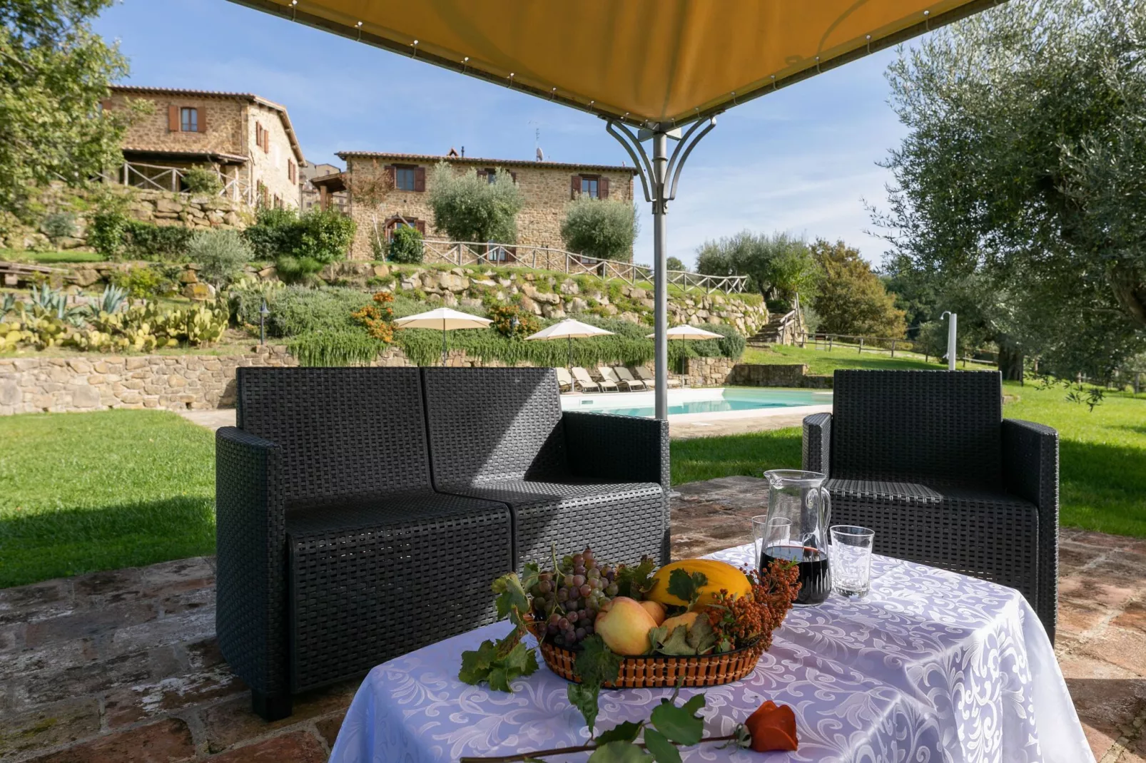 Due Casali-Terrace balcony