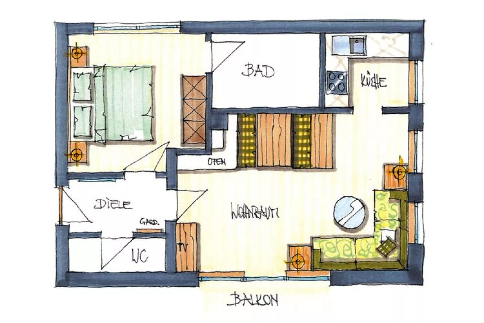Haus Kobi-Floor plan