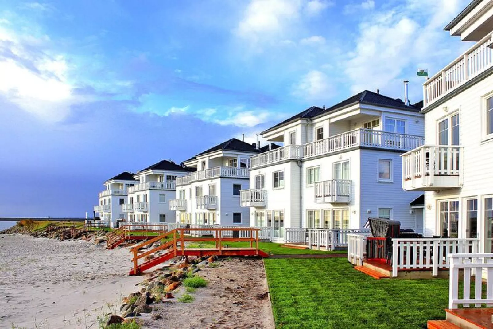 Doppelhaushälfte Olpenitz-Villa Libelle 93 qm 5-6 Pers-Exterior summer