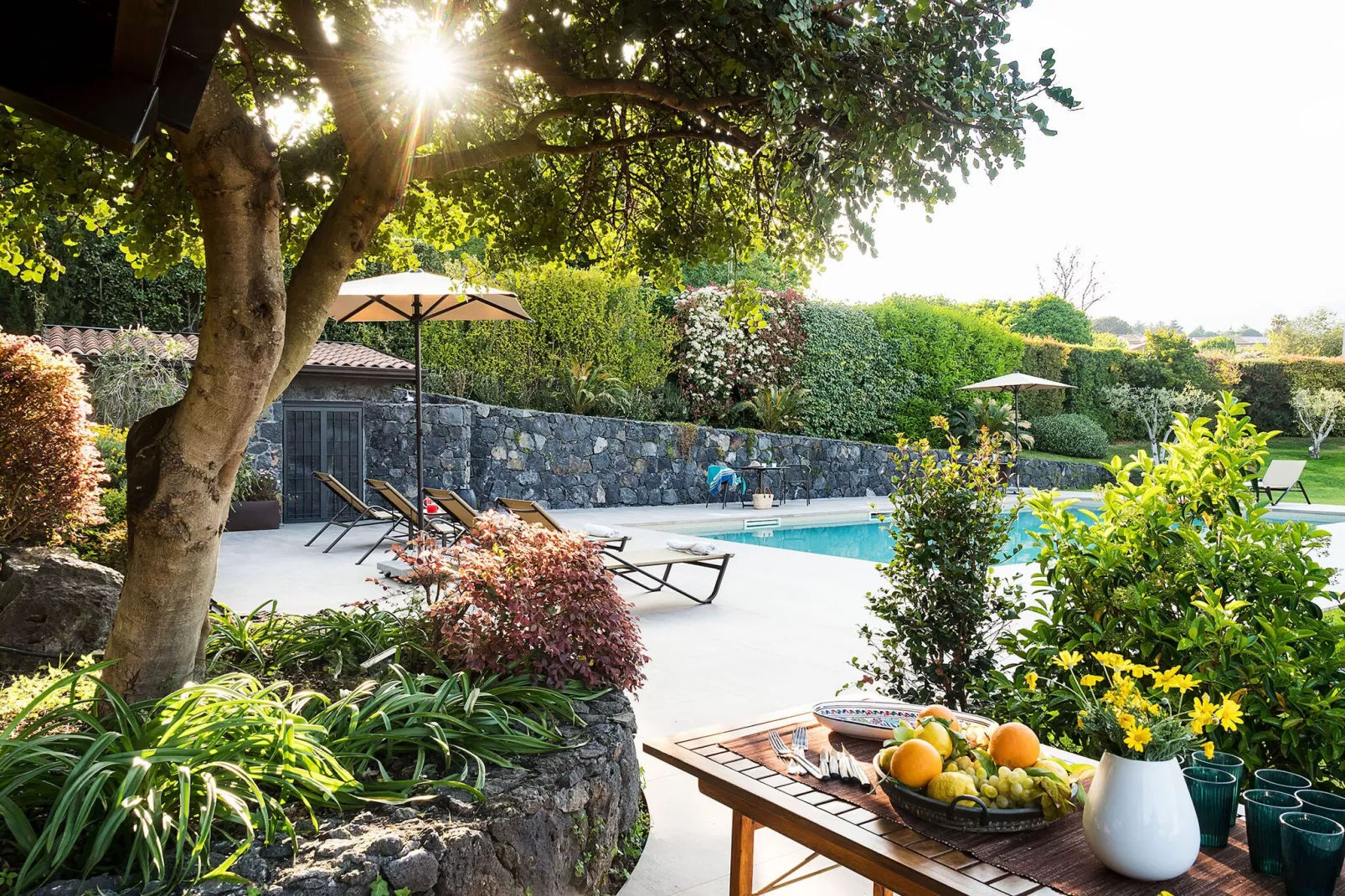 Viagrande-Gardens summer