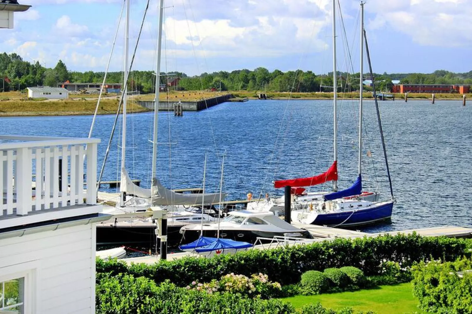 Doppelhaushälfte Olpenitz-Villa Libelle 93 qm 5-6 Pers-Water view