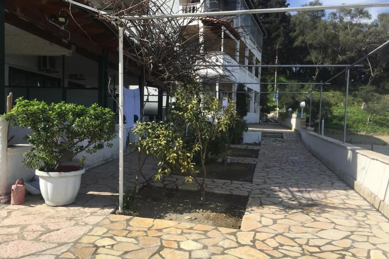 Andromaches Apartments Apartment B-Gardens in summer