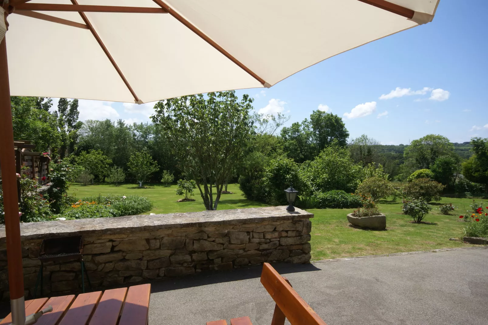 Maison de vacances Pont Croix-View summer