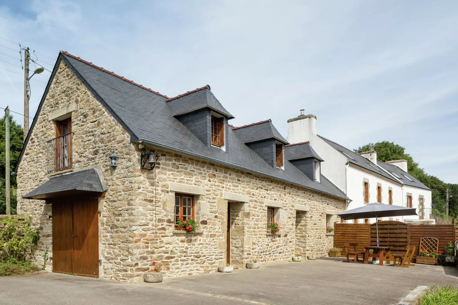 Maison de vacances Pont Croix-Exterior summer
