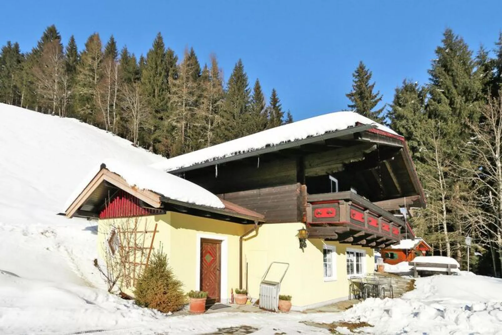 Ferienhaus Aigenberg-Exterior winter