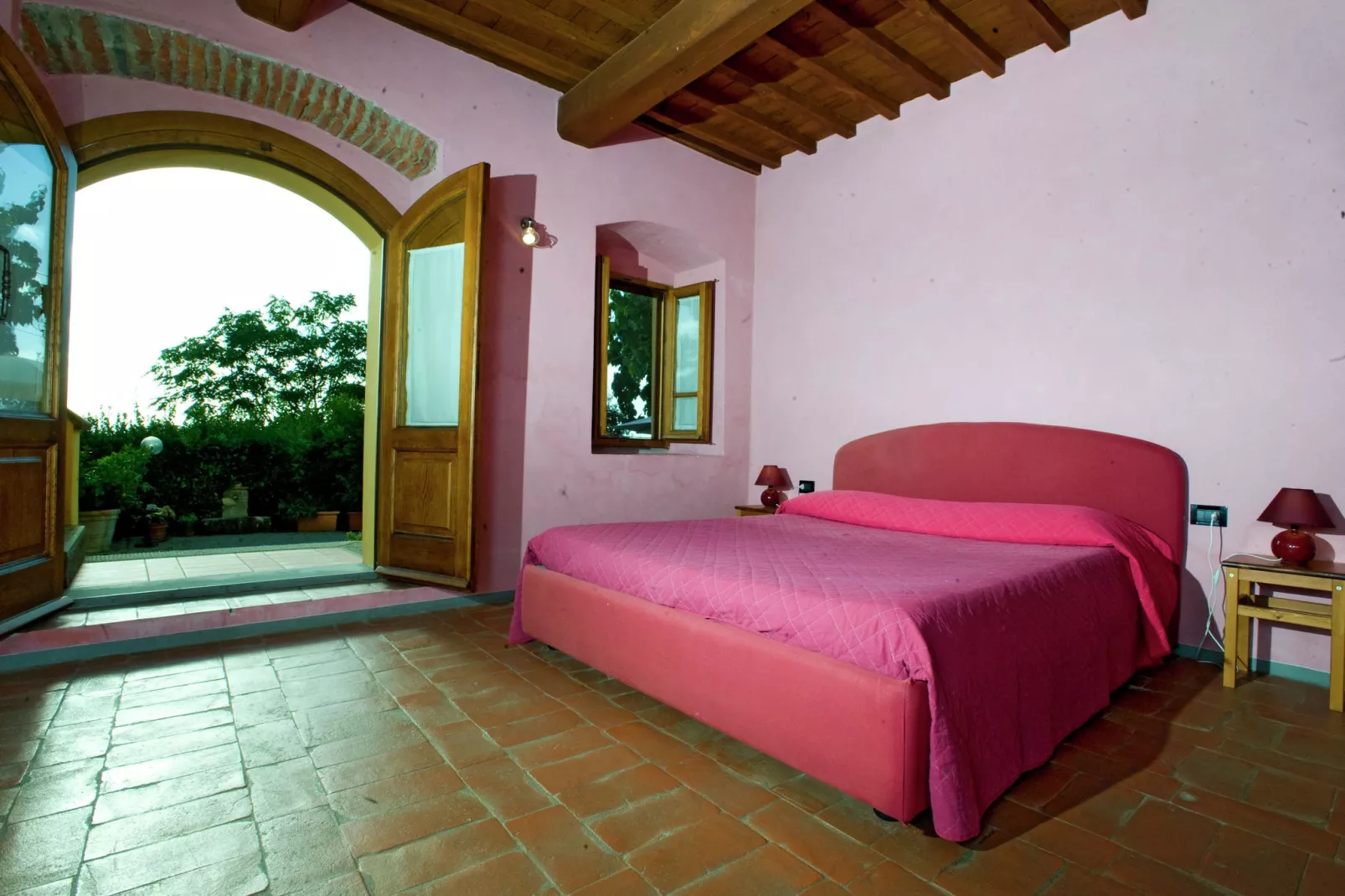 Podere Pulicciano Orciaia-Bedroom