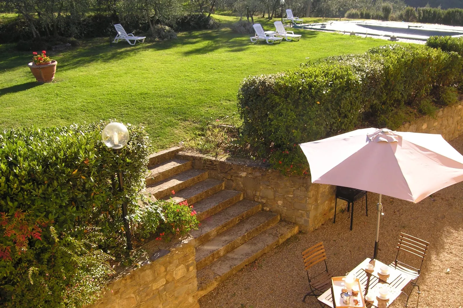 Podere Pulicciano Orciaia-Terrace balcony