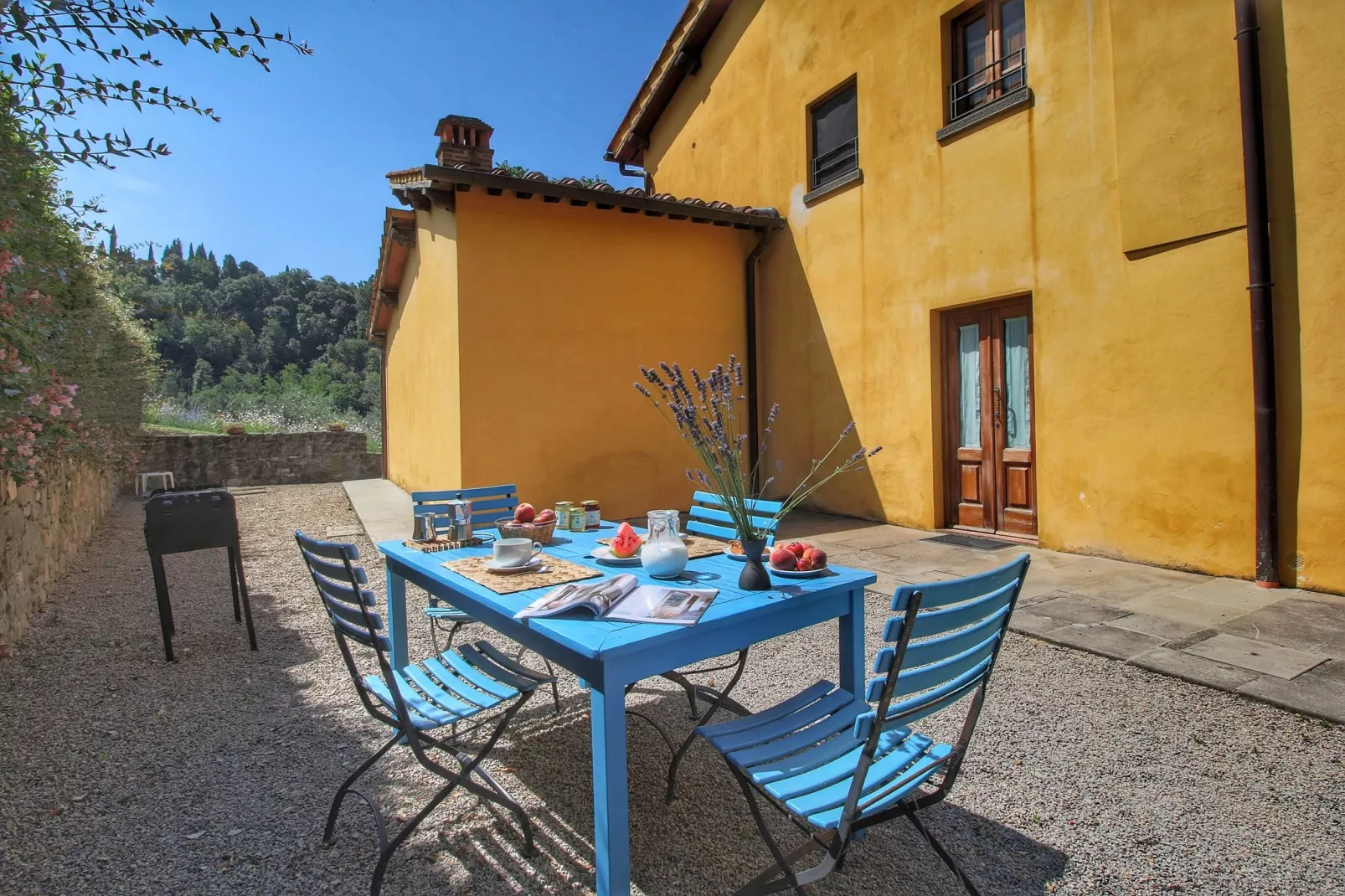 Podere Pulicciano Orciaia-Terrace balcony
