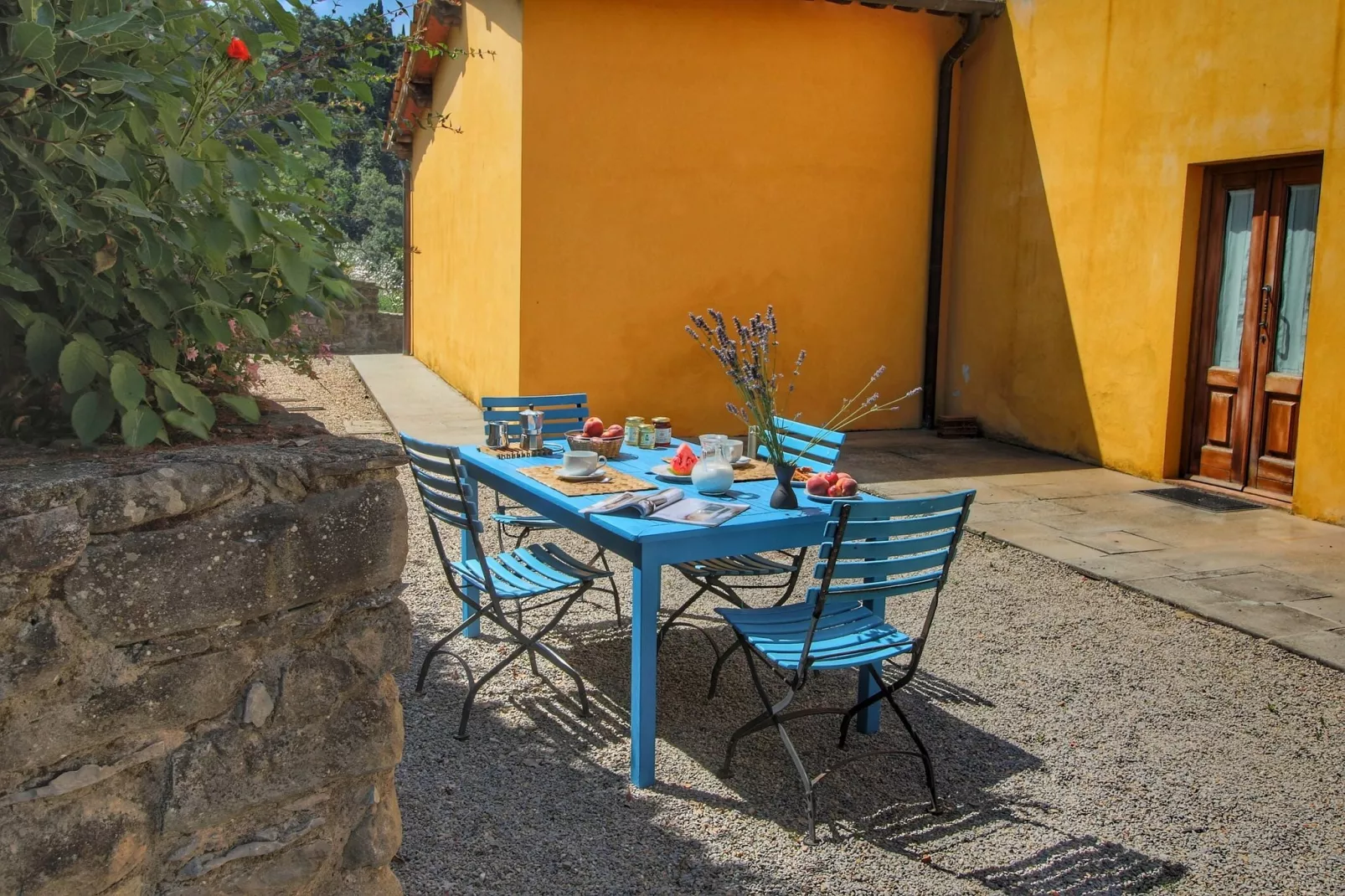 Podere Pulicciano Orciaia-Terrace balcony