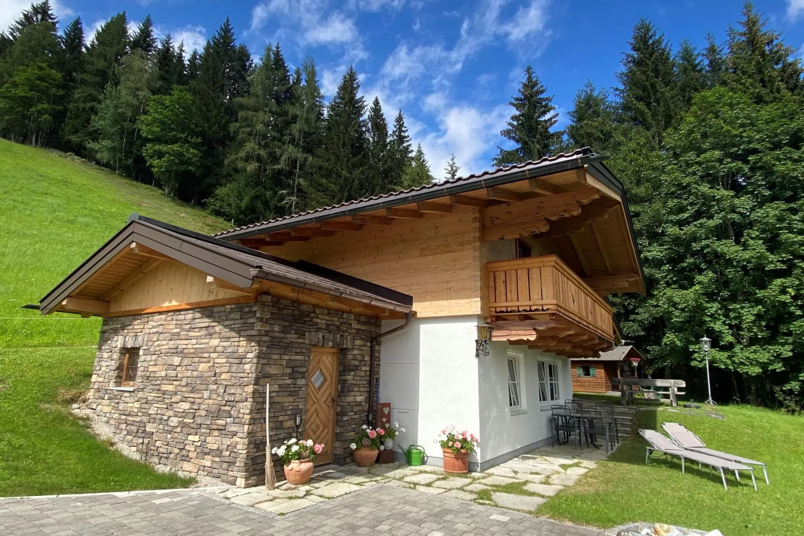 Ferienhaus Aigenberg-Exterior summer