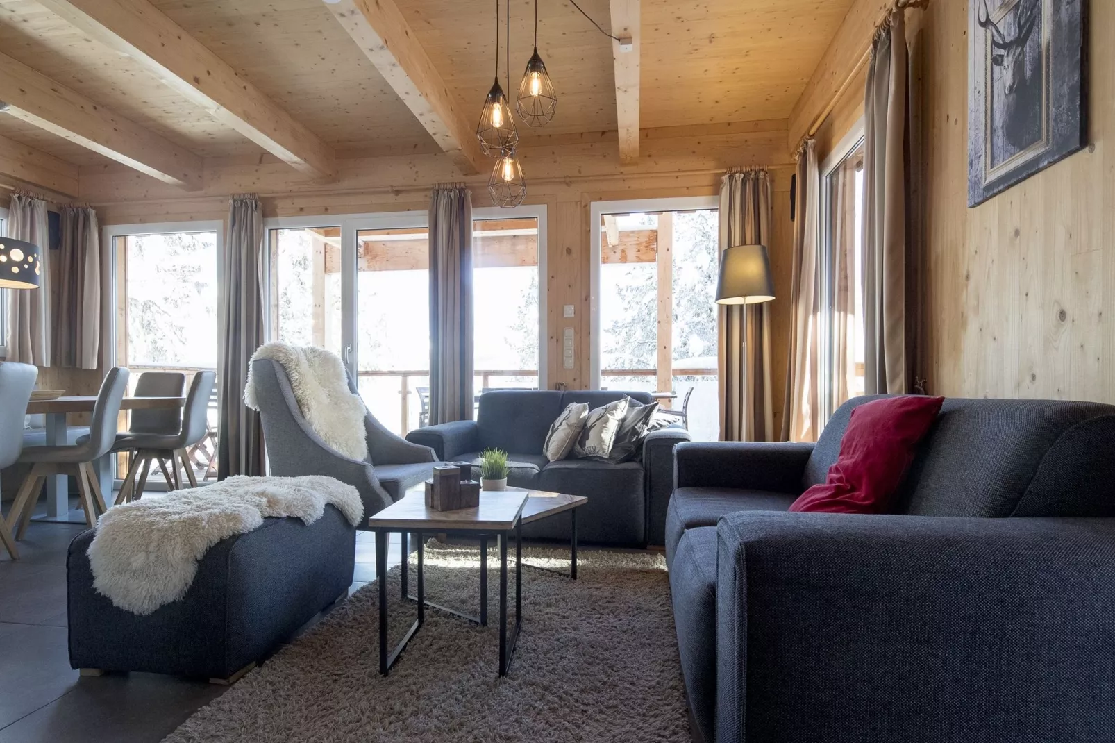Alpenpark Turrach 1-Living room